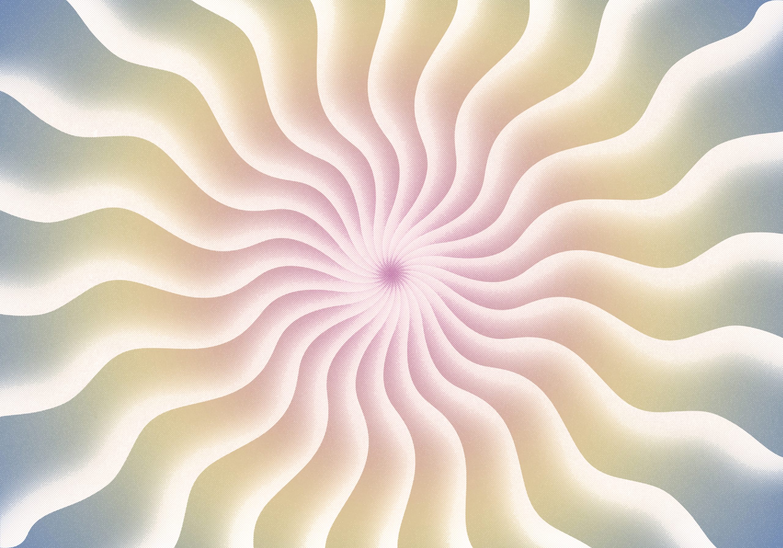 Mensch in ruhiger, naturnaher Umgebung während der Integration einer psychedelischen Erfahrung